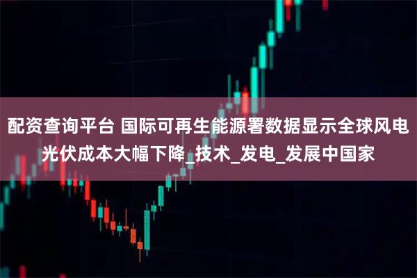 配资查询平台 国际可再生能源署数据显示全球风电光伏成本大幅下降_技术_发电_发展中国家