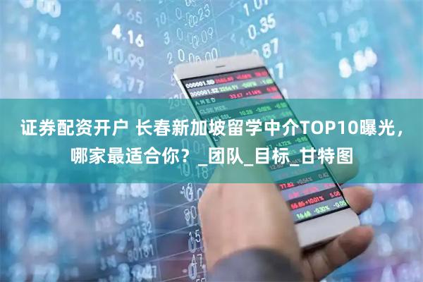 证券配资开户 长春新加坡留学中介TOP10曝光，哪家最适合你？_团队_目标_甘特图